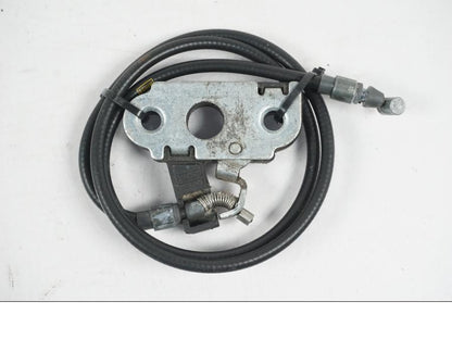 Framsidan på Sadellåsmekanism från en MV Agusta Dragster -2014 motorcykel.