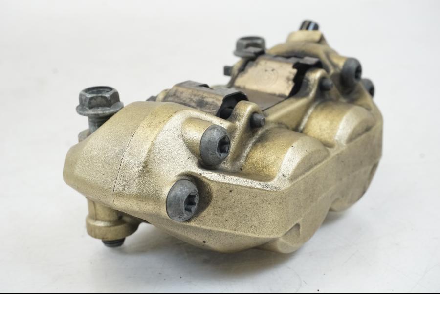 Vänster sida på Bromsok från en Aprilia Tuono V4R -2011 motorcykel.