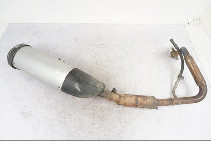 Framsidan på Avgassystem från en Yamaha YZF-R 125 -2009 motorcykel.