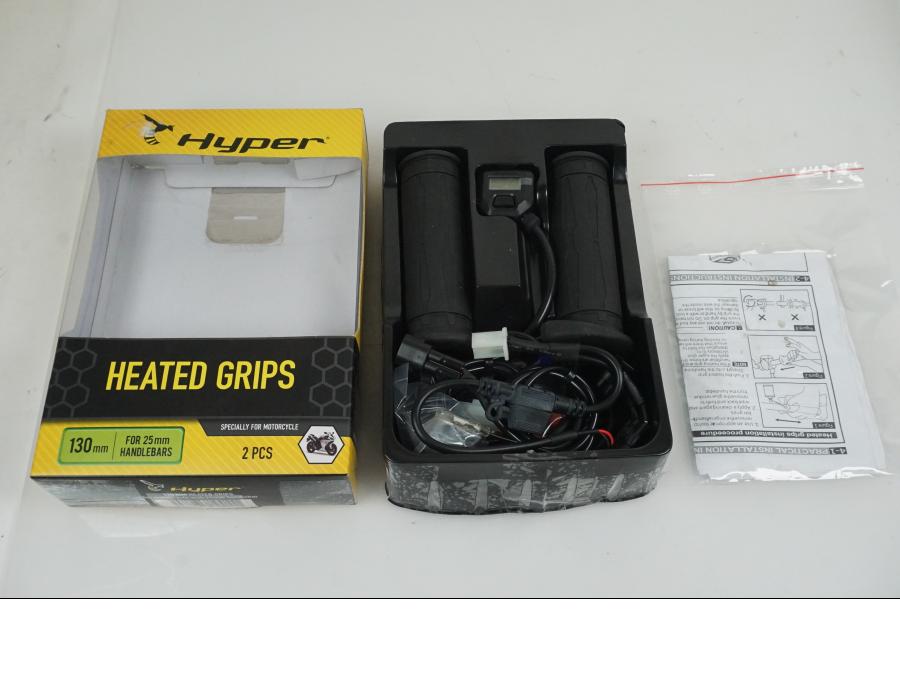 Baksidan på Värmehandtag från en Universal Universal -2024 moped.