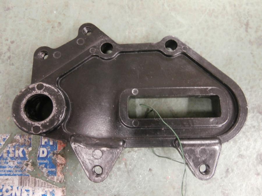 Baksidan på Bromsoksfäste från en Aprilia Pegaso 650 -1997 motorcykel.