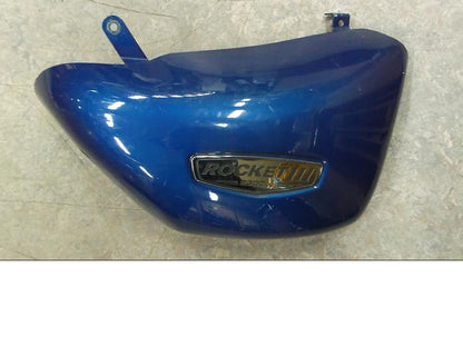 Framsidan på Sidopanel från en Triumph Rocket III -2006 motorcykel.