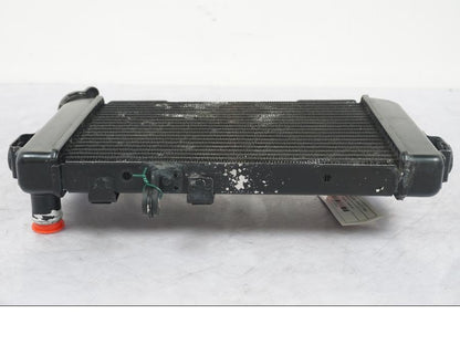 Vänster sida på Vattenkyl från en Suzuki SV 650 -1999 motorcykel.