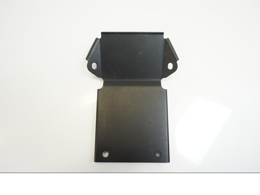 Snett nerifrån på Skylthållare från en Kawasaki ER-6N -2015 motorcykel.