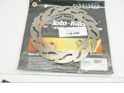 Baksidan på Bromsskiva från en Kawasaki ZX-10R -2017 motorcykel.