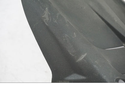 Snett uppifrån på Svingskärm från en Kawasaki ZX-6R -2011 motorcykel.