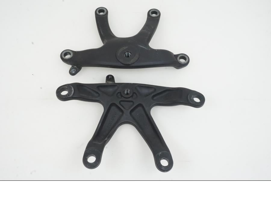 Framsidan på Motorfäste från en KTM 1290 Super Duke -2019 motorcykel.