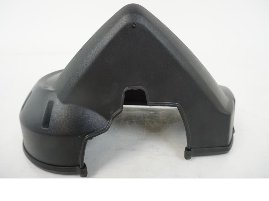 Snett uppifrån på Instrumentkåpa från en Triumph Speed Triple -2009 motorcykel.