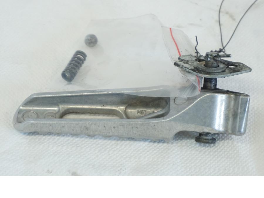 Baksidan på Fotpinne från en Honda CBR 1000 RR -2005 motorcykel.