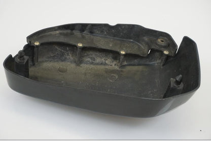 Snett uppifrån på Sidopanel från en Kawasaki VN 1500 Mean Streak -2003 motorcykel.