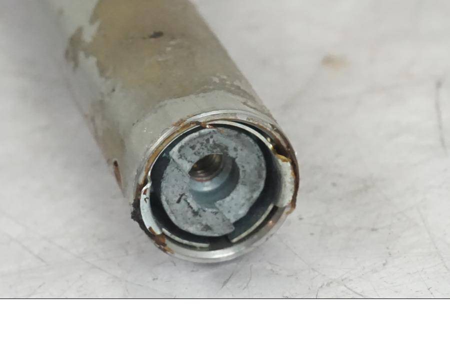 Snett uppifrån på Styre från en Honda CBR 1100 XX -1999 motorcykel.