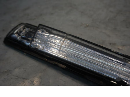 Framsidan på Blinkers från en Ducati Diavel -2015 motorcykel.