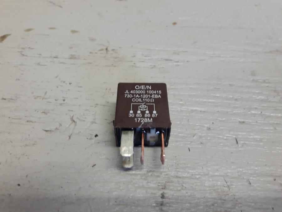 Framsidan på Relä från en KTM 125 Duke -2017 motorcykel.