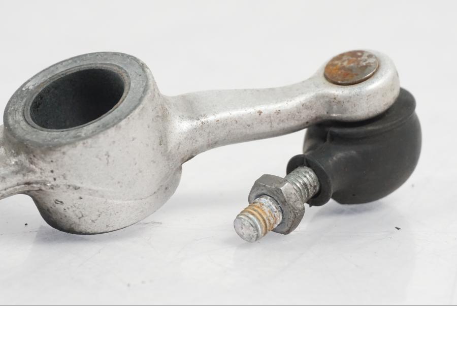 Snett uppifrån på Växelpedal från en Yamaha YZF 1000 R1 -2007 motorcykel.