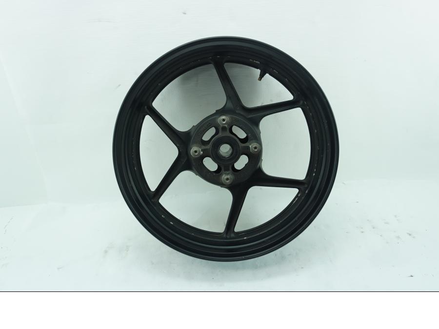 Framsidan på Fälg från en Kawasaki ZX-6R -2008 motorcykel.