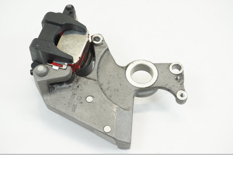 Snett uppifrån på Bromsok från en Yamaha MT-10 -2018 motorcykel.