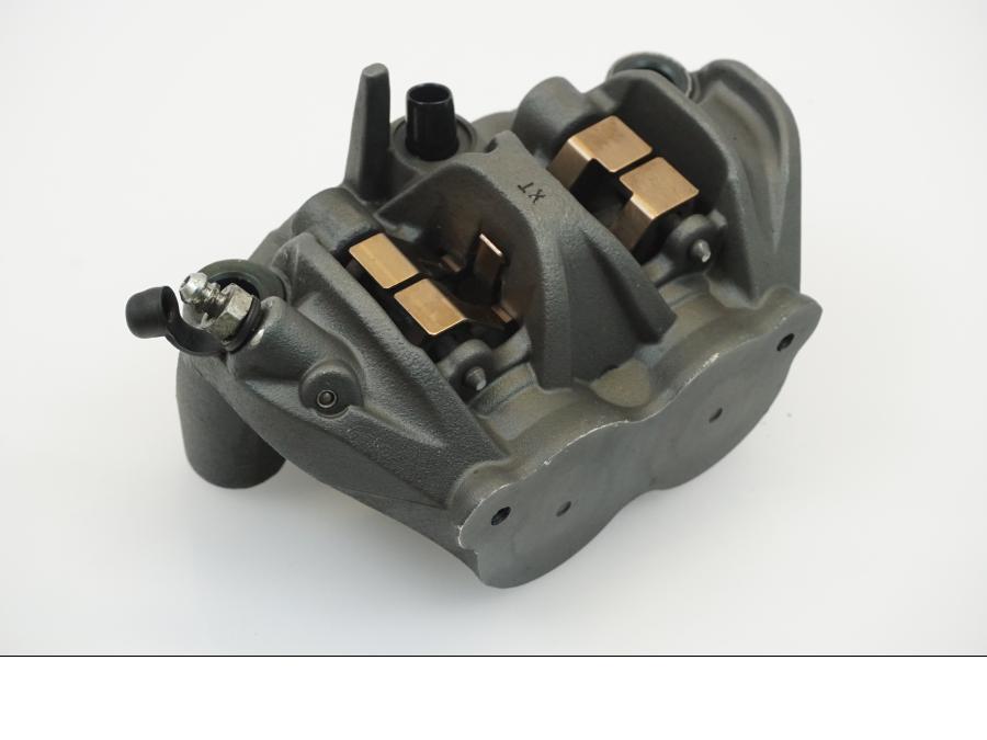 Höger sida på Bromsok från en Kawasaki Z 1000 -2014 motorcykel.