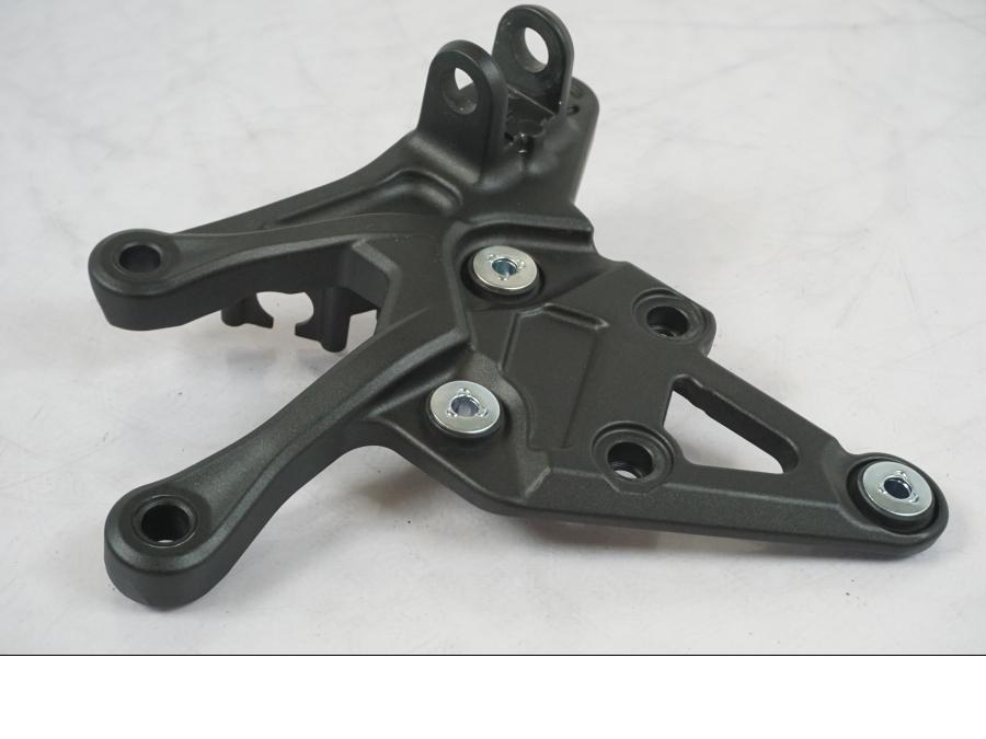 Baksidan på Fotpinnefäste från en Kawasaki Z 900 -2021 motorcykel.