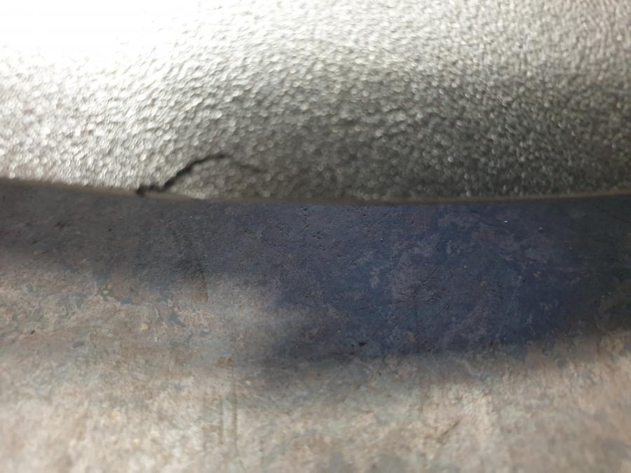 Höger sida på Motorskyddskåpa från en Kawasaki Versys 650 -2007 motorcykel.