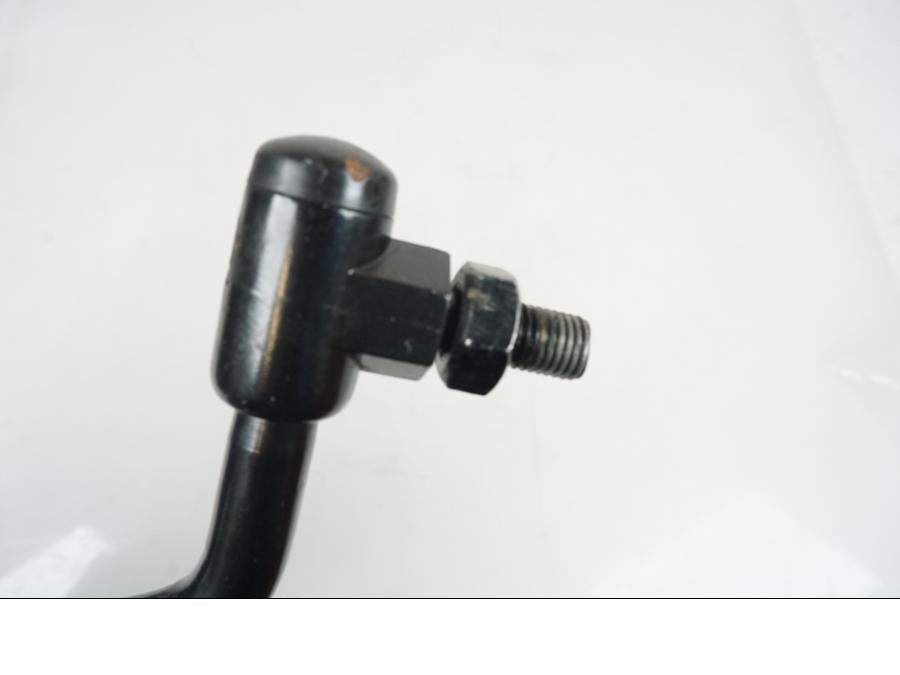 Snett nerifrån på Backspegel från en Yamaha SRX 600 -1986 motorcykel.