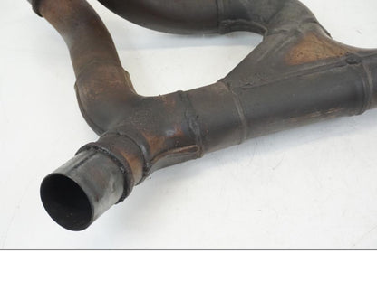 Baksidan på Grenrör från en Honda XL 1000 V -1999 motorcykel.