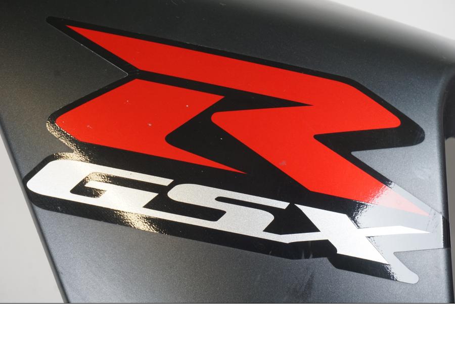 Baksidan på Sidkåpa från en Suzuki GSX-R 1000 -2007 motorcykel.