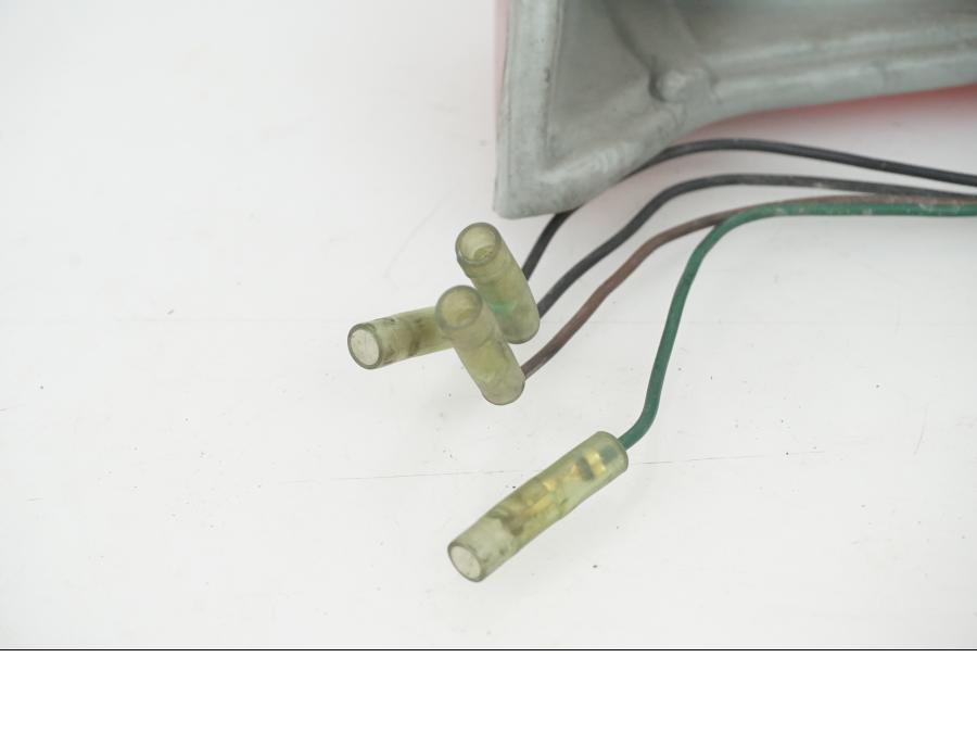 Snett uppifrån på Baklampa från en Yamaha XJ 900 S -1997 motorcykel.