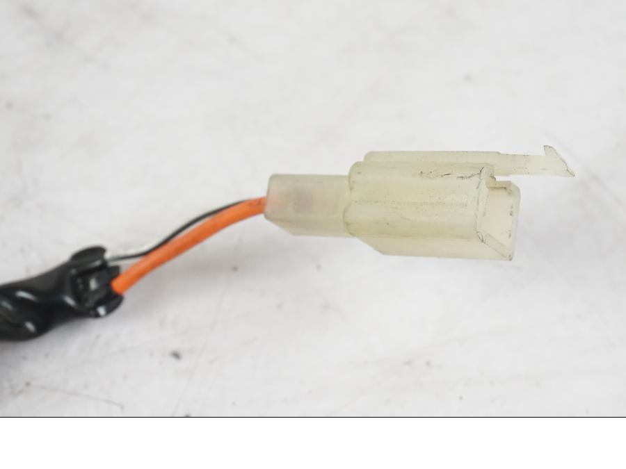 Snett uppifrån på Bromsljuskontakt från en Suzuki GSX-R 600 -2007 motorcykel.