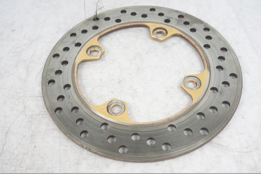 Höger sida på Bromsskiva från en Kawasaki Z 1000 -2003 motorcykel.