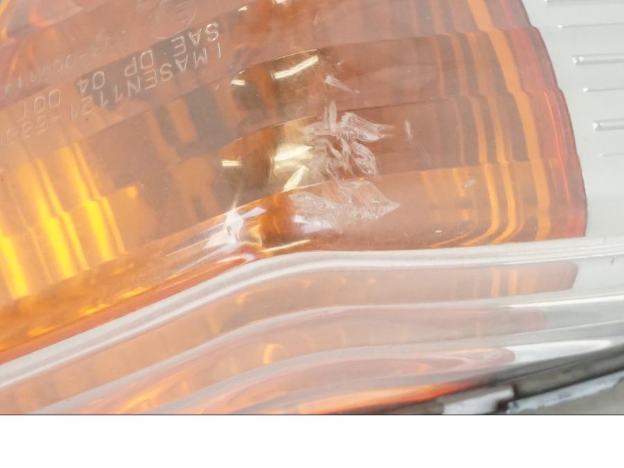 Baksidan på Blinkers från en Yamaha FJR 1300 -2006 motorcykel.