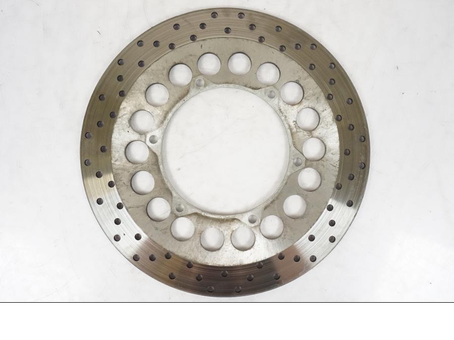 Framsidan på Bromsskiva från en Yamaha XVS 1100 -2000 motorcykel.