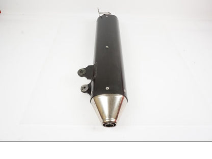 Vänster sida på Ljuddämpare från en KTM 640 Duke -2003 motorcykel.