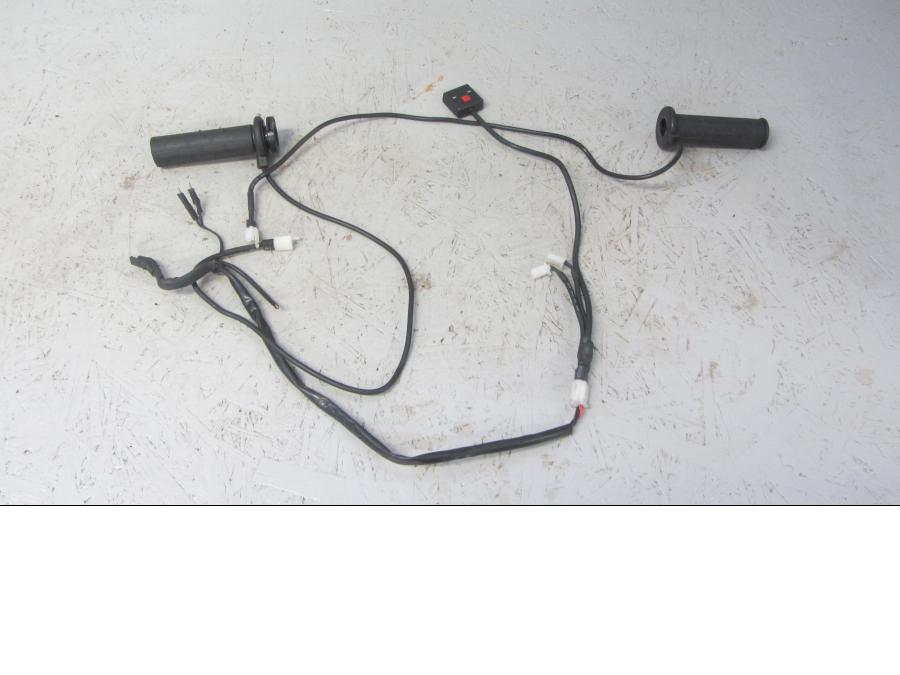 Framsidan på Värmehandtag från en Yamaha XT660Z Tenere -2009 motorcykel.