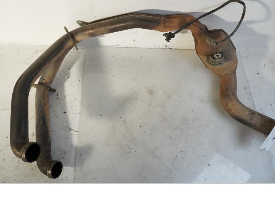 Snett uppifrån på Grenrör från en BMW F 800 GS -2008 motorcykel.