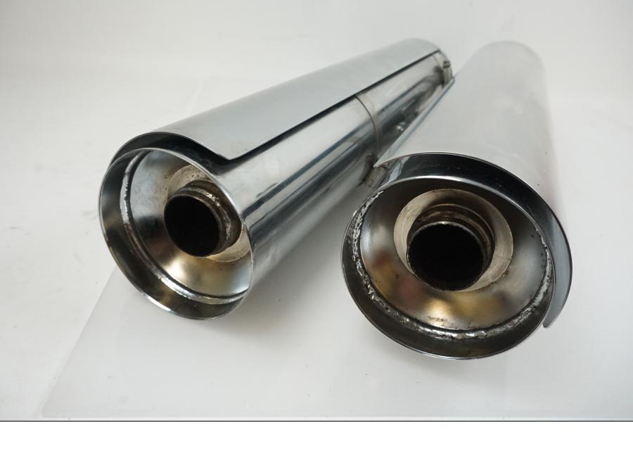 Extrabild2 på Ljuddämpare från en H-D Fat Boy -2018 motorcykel.