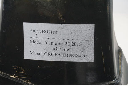 Snett uppifrån på Luftintag från en Yamaha YZF 1000 R1 -2015 motorcykel.