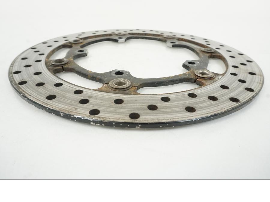 Baksidan på Bromsskiva från en Yamaha YZF R6 -2006 motorcykel.