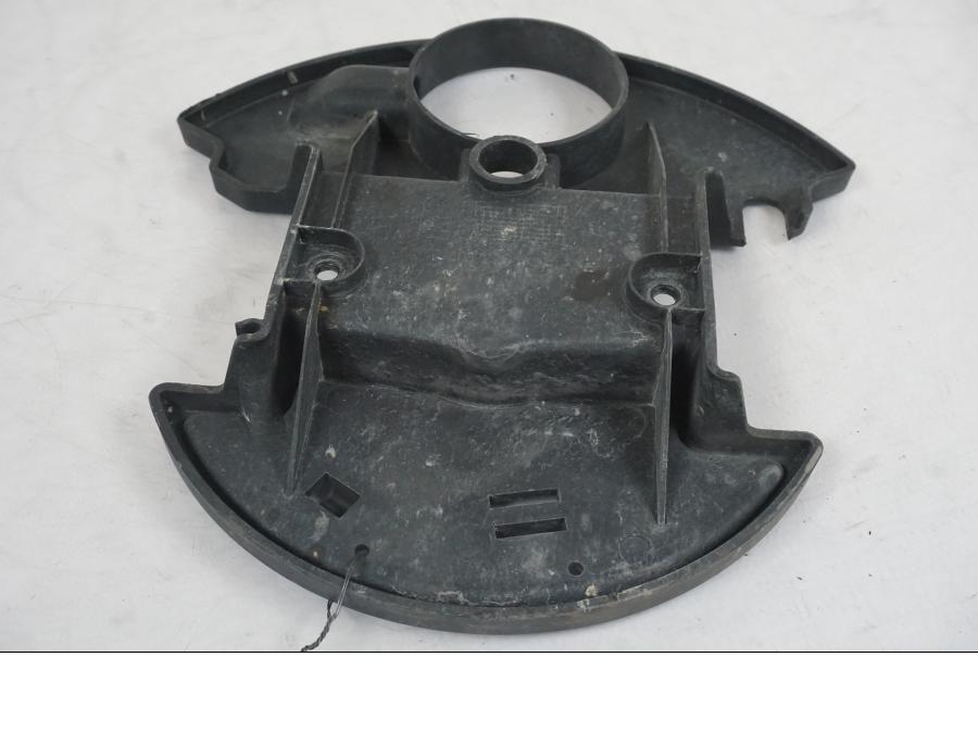 Snett uppifrån på Plast från en BMW F 800 GS -2008 motorcykel.