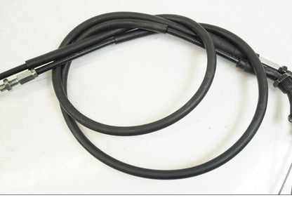 Vänster sida på Gasvajer från en Honda CB 650 F Hornet -2017 motorcykel.