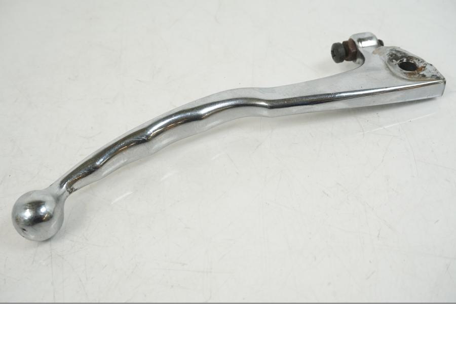 Snett uppifrån på Bromsgrepp från en Yamaha XV 1100 -1993 motorcykel.