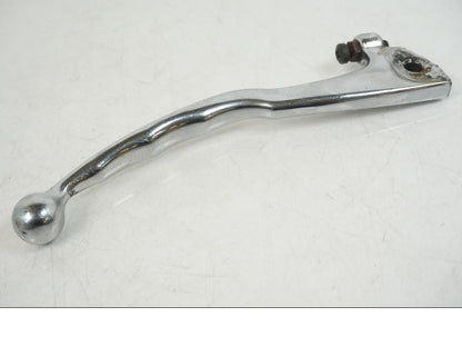 Snett uppifrån på Bromsgrepp från en Yamaha XV 1100 -1993 motorcykel.