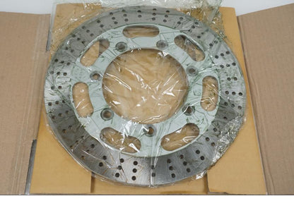 Framsidan på Bromsskiva från en Kawasaki VN 800 -1999 motorcykel.