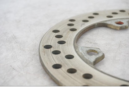 Höger sida på Bromsskiva från en Kawasaki ZX-6R -2002 motorcykel.