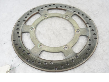 Framsidan på Bromsskiva från en Yamaha XT 600 -1999 motorcykel.