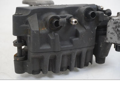 Snett uppifrån på Bromsok från en Honda XL 1000 V -1999 motorcykel.