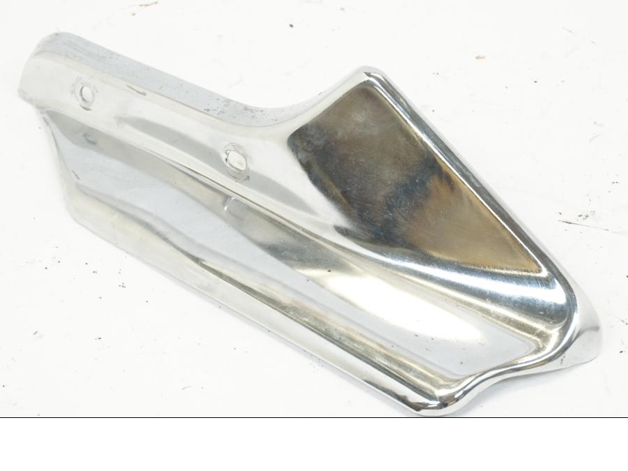 Framsidan på Gaffelbensskydd från en Triumph Rocket III -2007 motorcykel.