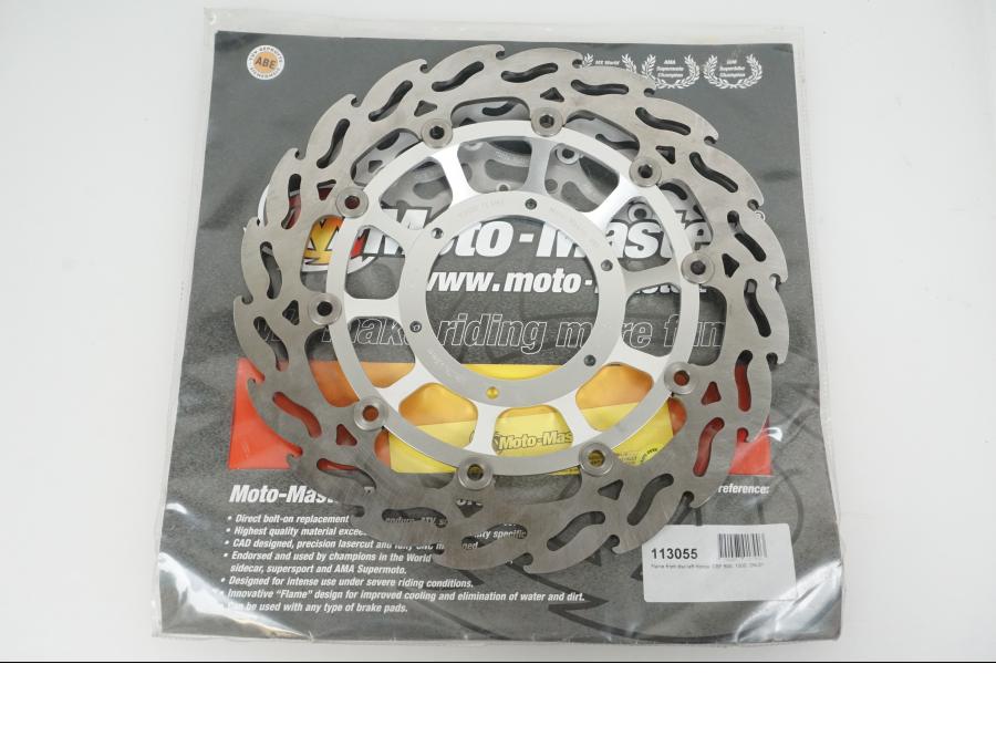 Framsidan på Bromsskiva från en Honda CBF 1000 -2006 motorcykel.