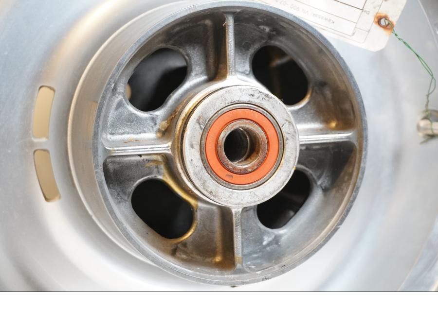 Extrabild2 på Fälg från en Kawasaki VN 900 -2007 motorcykel.