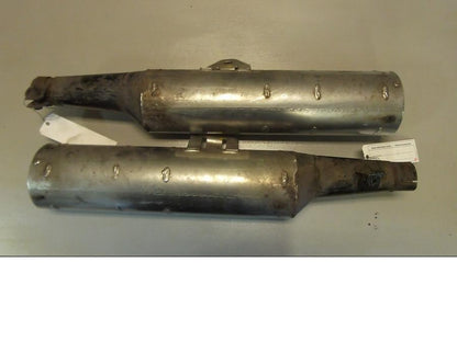 Höger sida på Ljuddämpare från en Kawasaki GPZ 500 -1991 motorcykel.