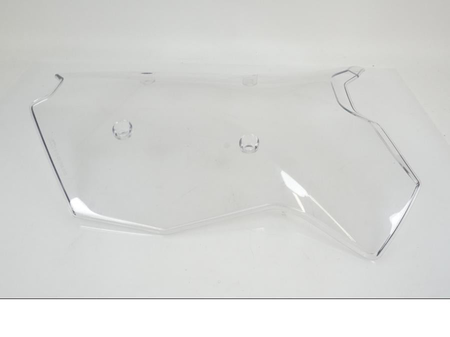 Höger sida på Vindruta från en KTM 1290 Super Duke -2023 motorcykel.